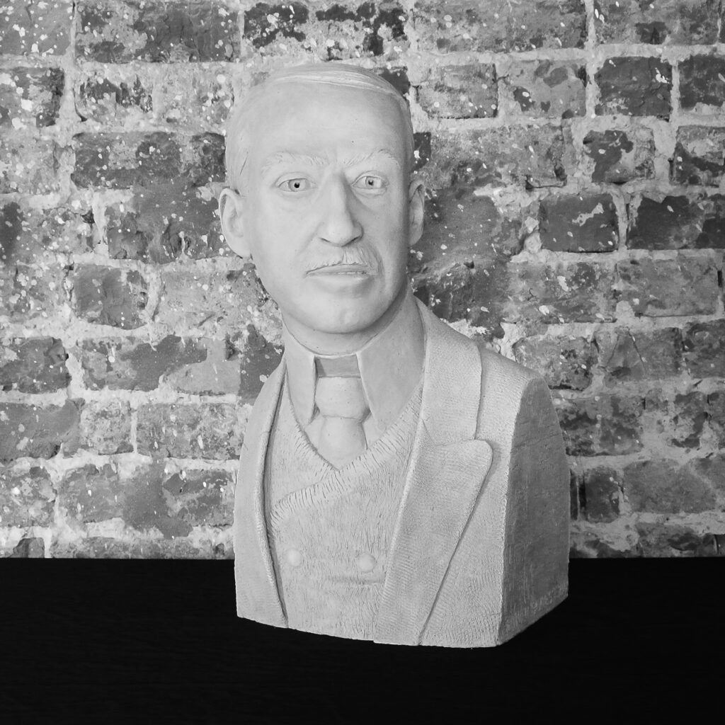 Sculpture terre cuite ronde-bosse Van de Velde